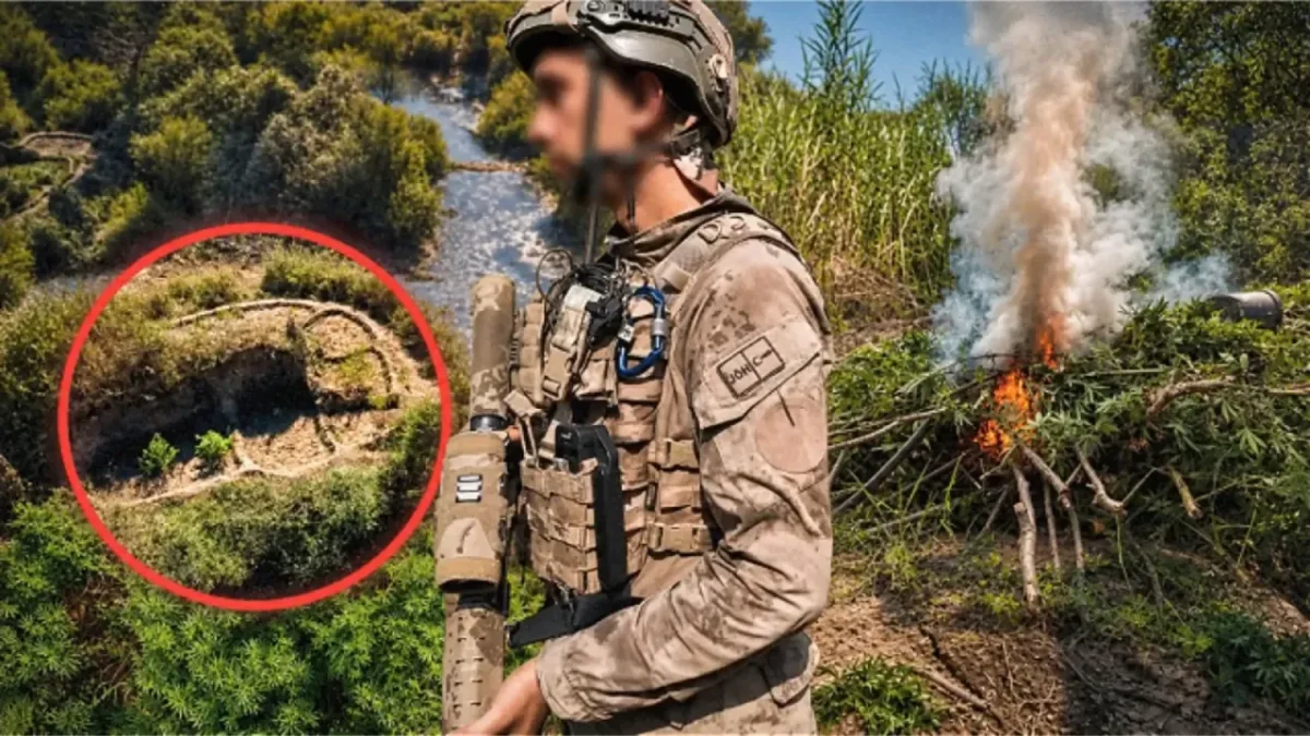 Uyuşturucu tarlalarına operasyon: 9,1 tonluk üretim engellendi! Uyuşturucu tarlalarına operasyon: 9,1 tonluk üretim engellendi!