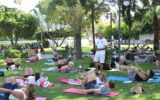 Kuşadası’nda sabah spor coşkusu!